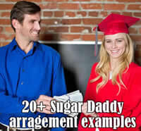 sugar daddy arrangement example, sugar daddy pay sugar daddy allowance for dates